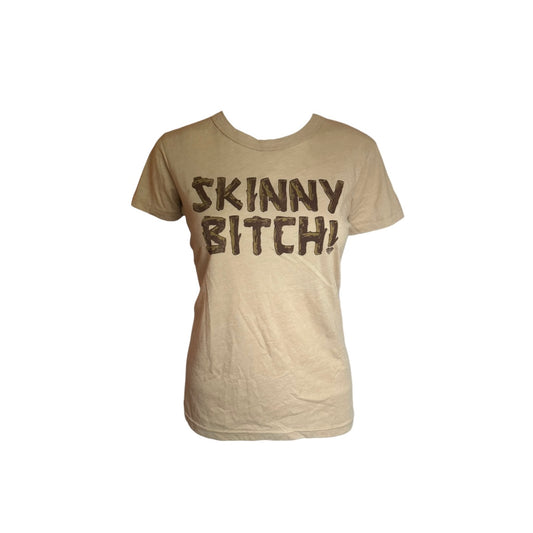 “Skinny Bitch!” T-shirt - As Seen On Lindsay Lohan
