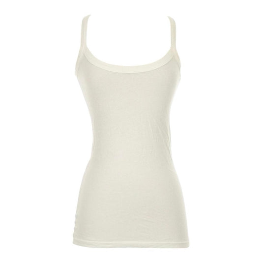 Classic Scoop Neck Bold Strap Tank Top - As Seen On Angelina Jolie
