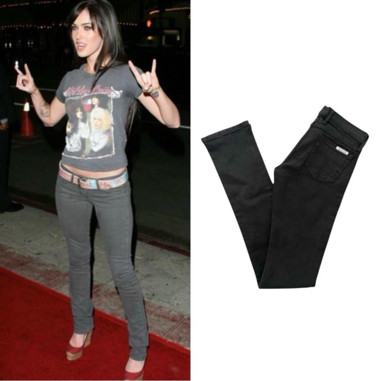 Low-Rise Straight-Leg Jeans - As Seen On Megan Fox