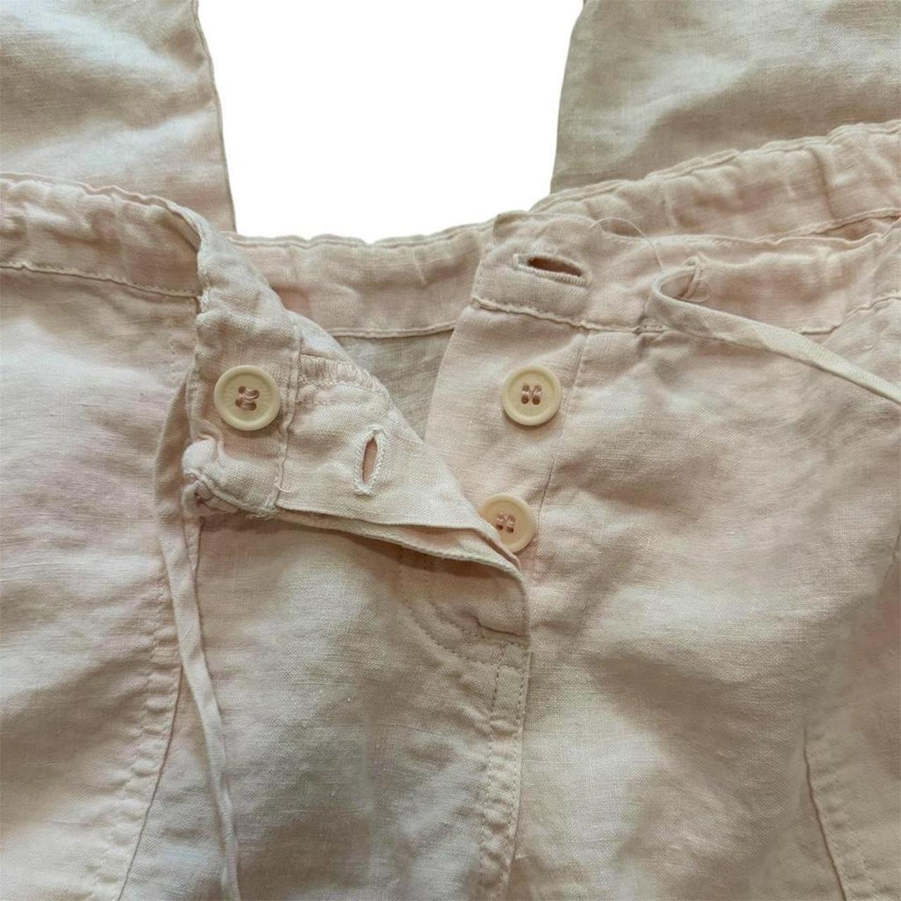 Low-Rise Linen Pants - As Seen On Britney Spears