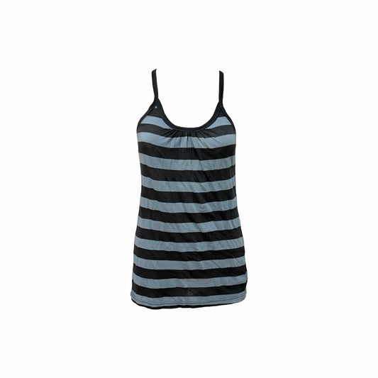 Striped Ruched Tank Top - As Seen On Megan Fox
