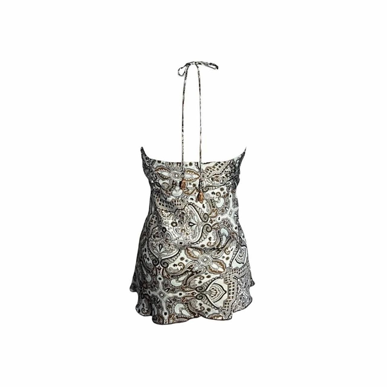 Paisley Halter Camisole - As Seen On Brooke Davis (One Tree Hill)