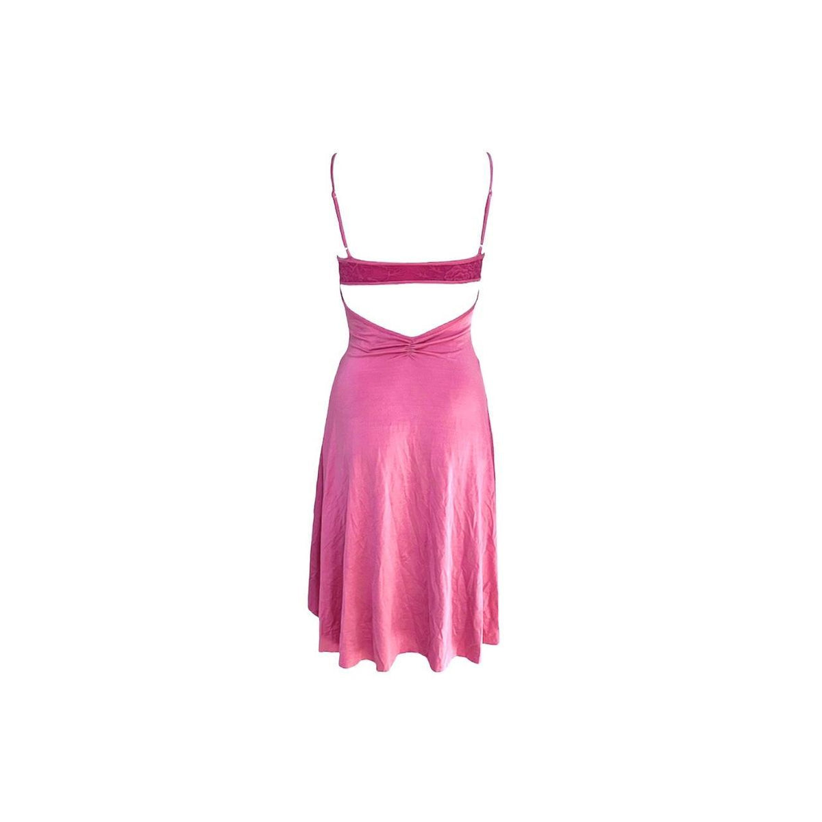Asymmetrical Lace Open-Back Dress - As Seen On Paris Hilton