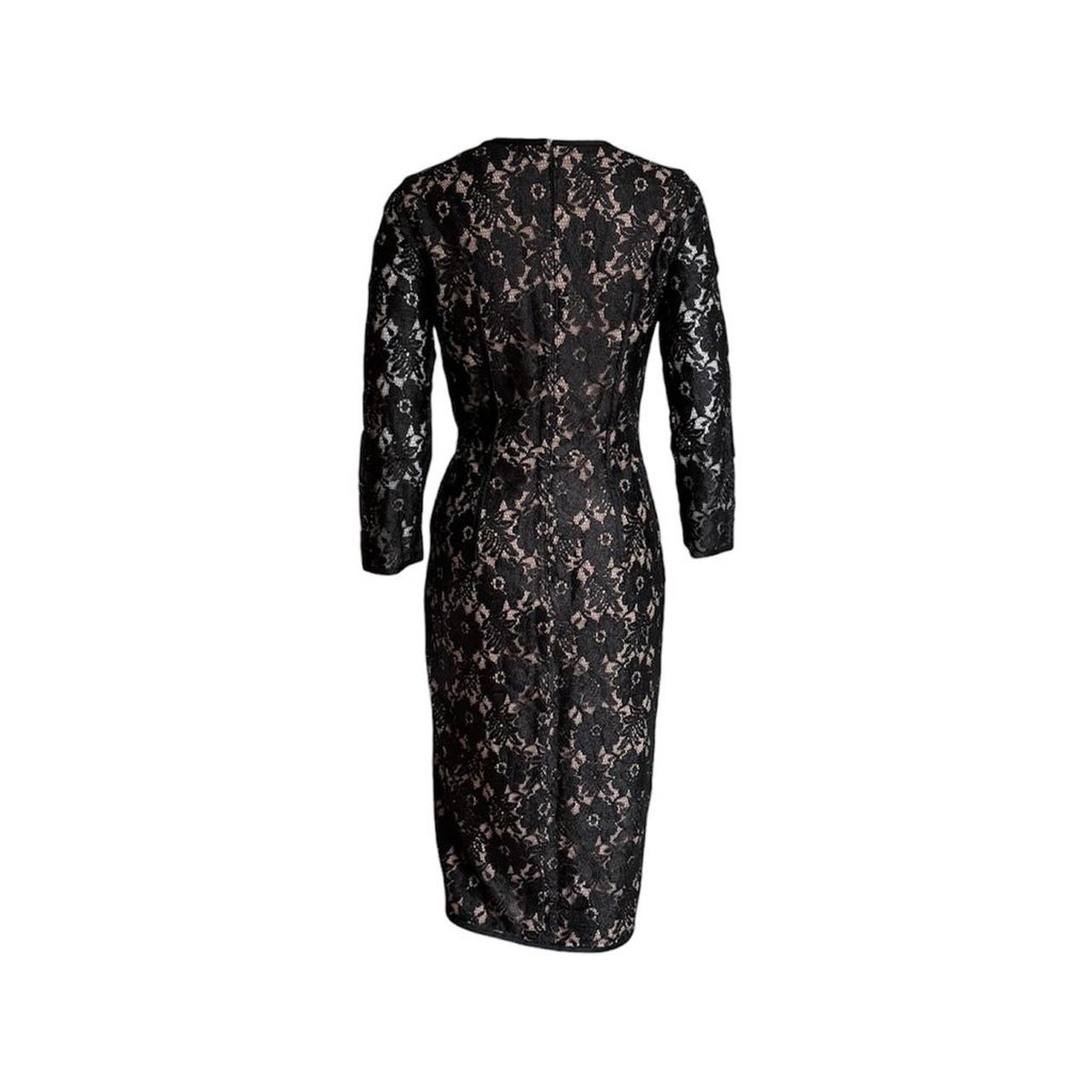 Lace Sheath Midi Dress - As Seen On Lana Del Rey