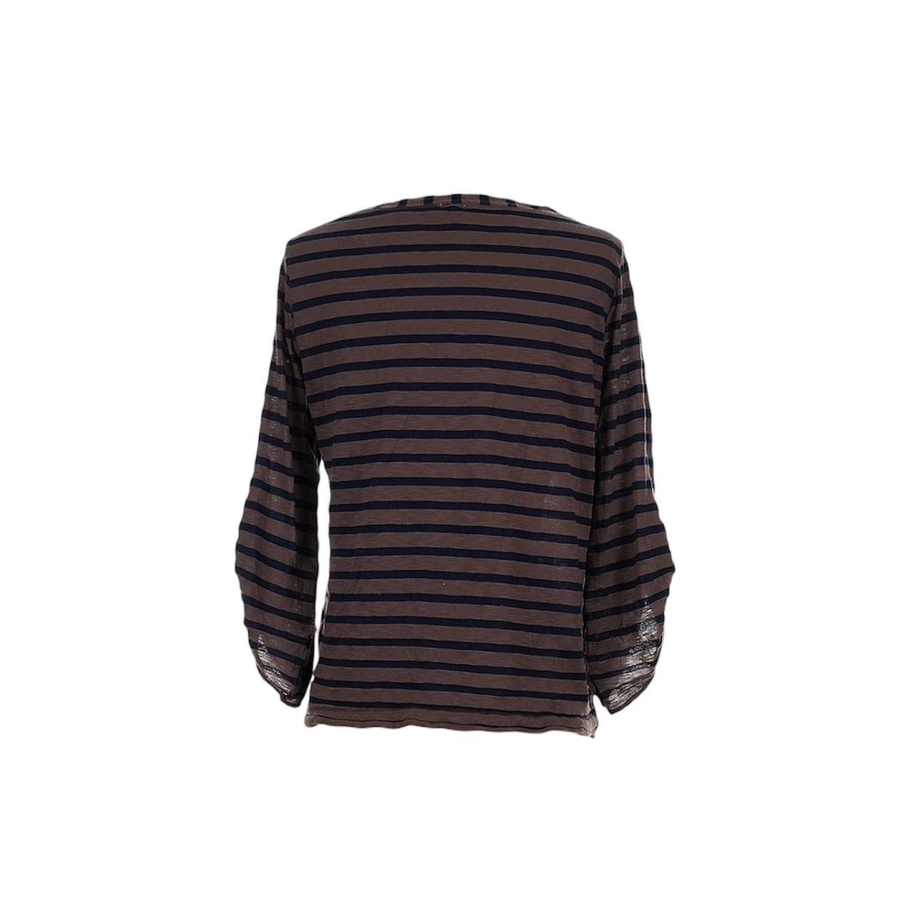 Striped Long Sleeve T-Shirt - As Seen On Megan Fox