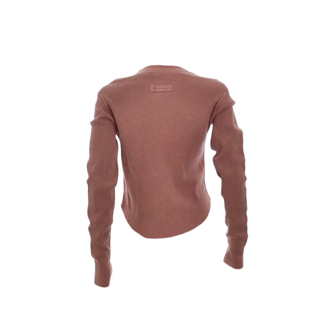 Cropped Waffle Henley Top - As Seen On Tumblr & Pinterest