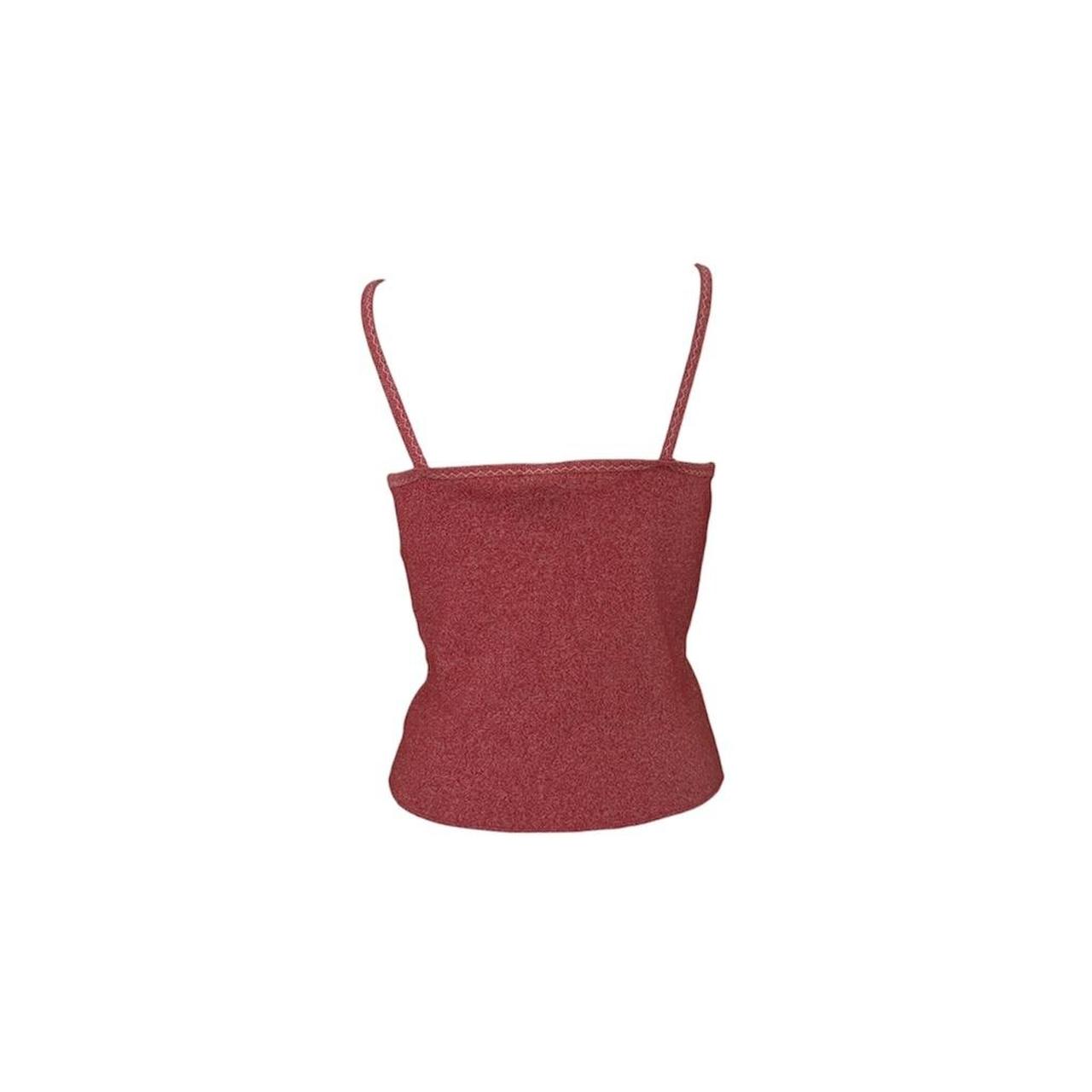 1990s Heather Knit Tank Top - As Seen On Rachel Green (Friends)