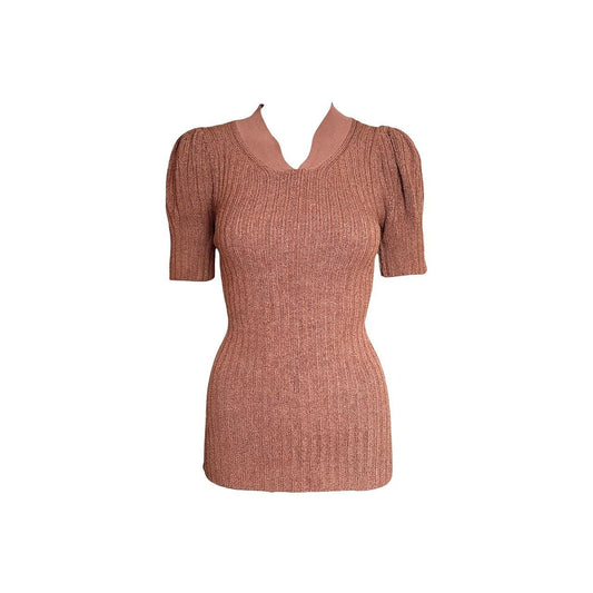 Burberry Bouclé Puff-Sleeve Sweater - As Seen On Rosie Huntington-Whiteley