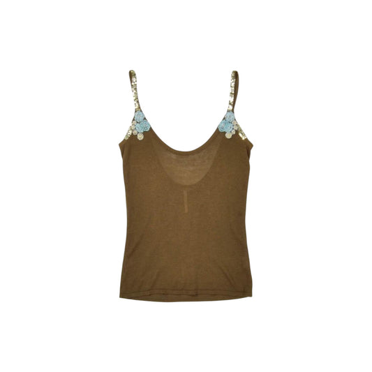 Embellished Knit Tank Top - As Seen On Susan Mayer (Desperate Housewives)