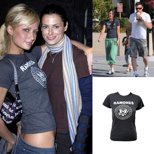 Ramones Band T-Shirt - As Seen On Paris Hilton, Megan Fox & Avril Lavigne