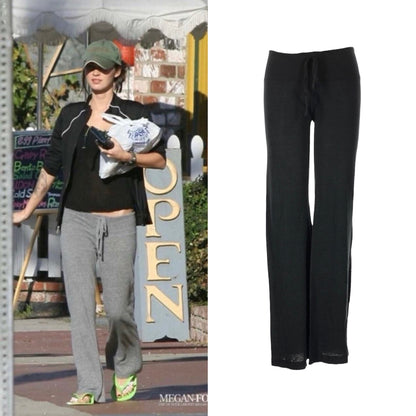 Low-Rise Yoga Sweatpants - As Seen On Megan Fox