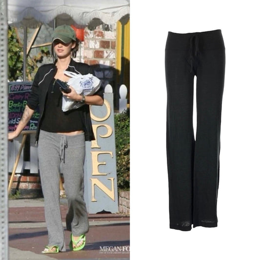 Low-Rise Yoga Sweatpants - As Seen On Megan Fox