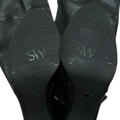 Stuart Weitzman Highland Leather Boots - As Seen On Bella Hadid