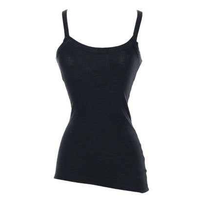 Classic Scoop Neck Bold Strap Tank Top - As Seen On Angelina Jolie