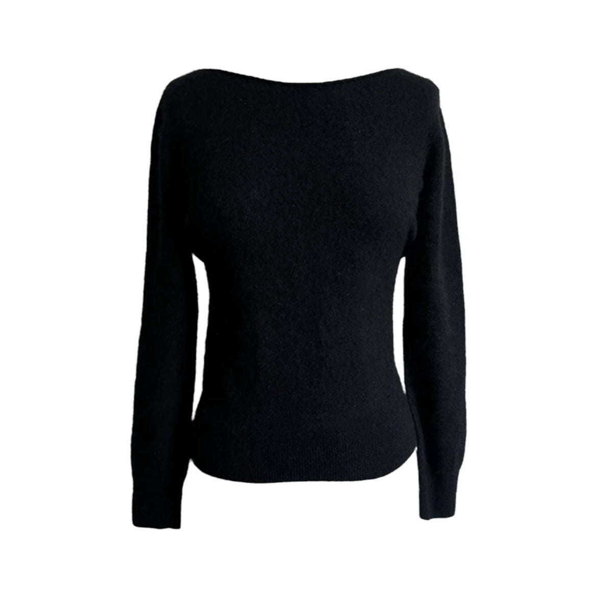 Cashmere Boatneck Sweater - As Seen On Angelina Jolie