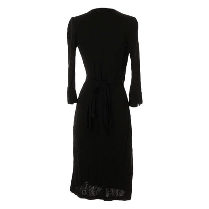 Stretch Jersey 3/4 Sleeve Wrap Dress - As Seen On Angelina Jolie (Mr. & Mrs. Smith)