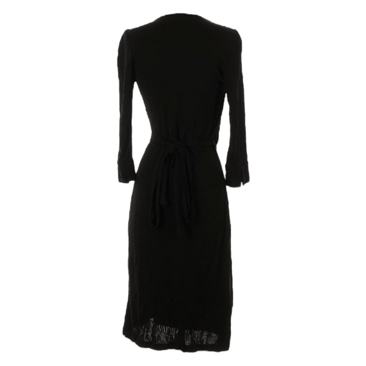 Stretch Jersey 3/4 Sleeve Wrap Dress - As Seen On Angelina Jolie (Mr. & Mrs. Smith)