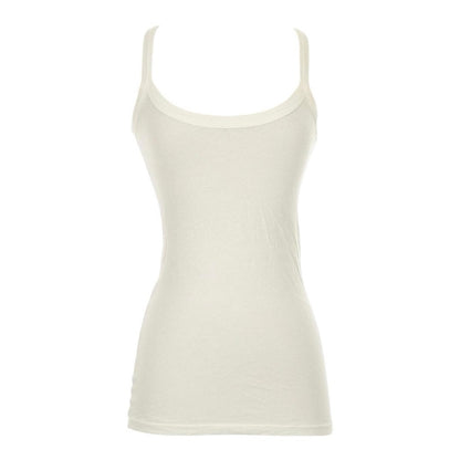 Classic Scoop Neck Bold Strap Tank Top - As Seen On Angelina Jolie