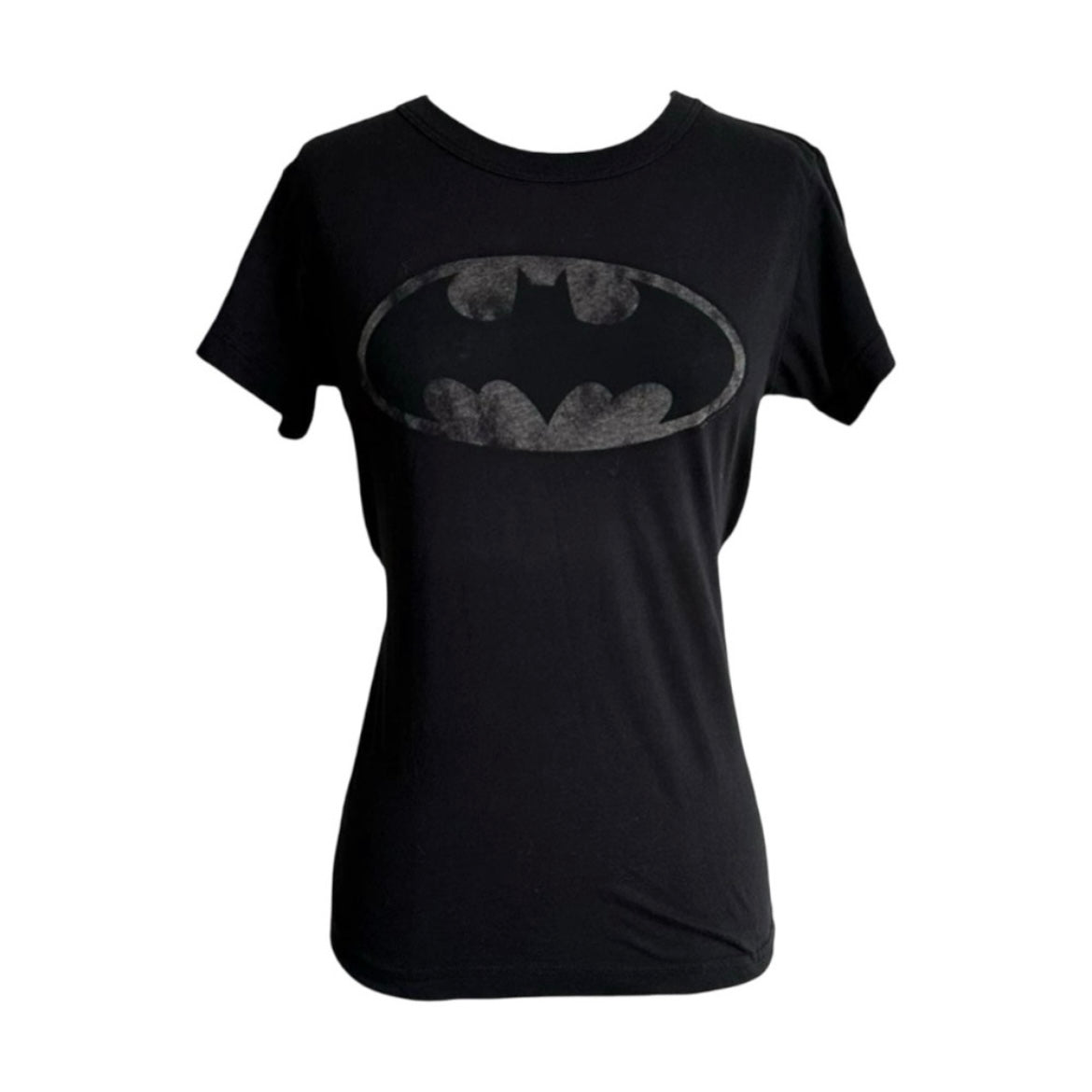 Batman Oval Logo T-Shirt - As Seen On Megan Fox