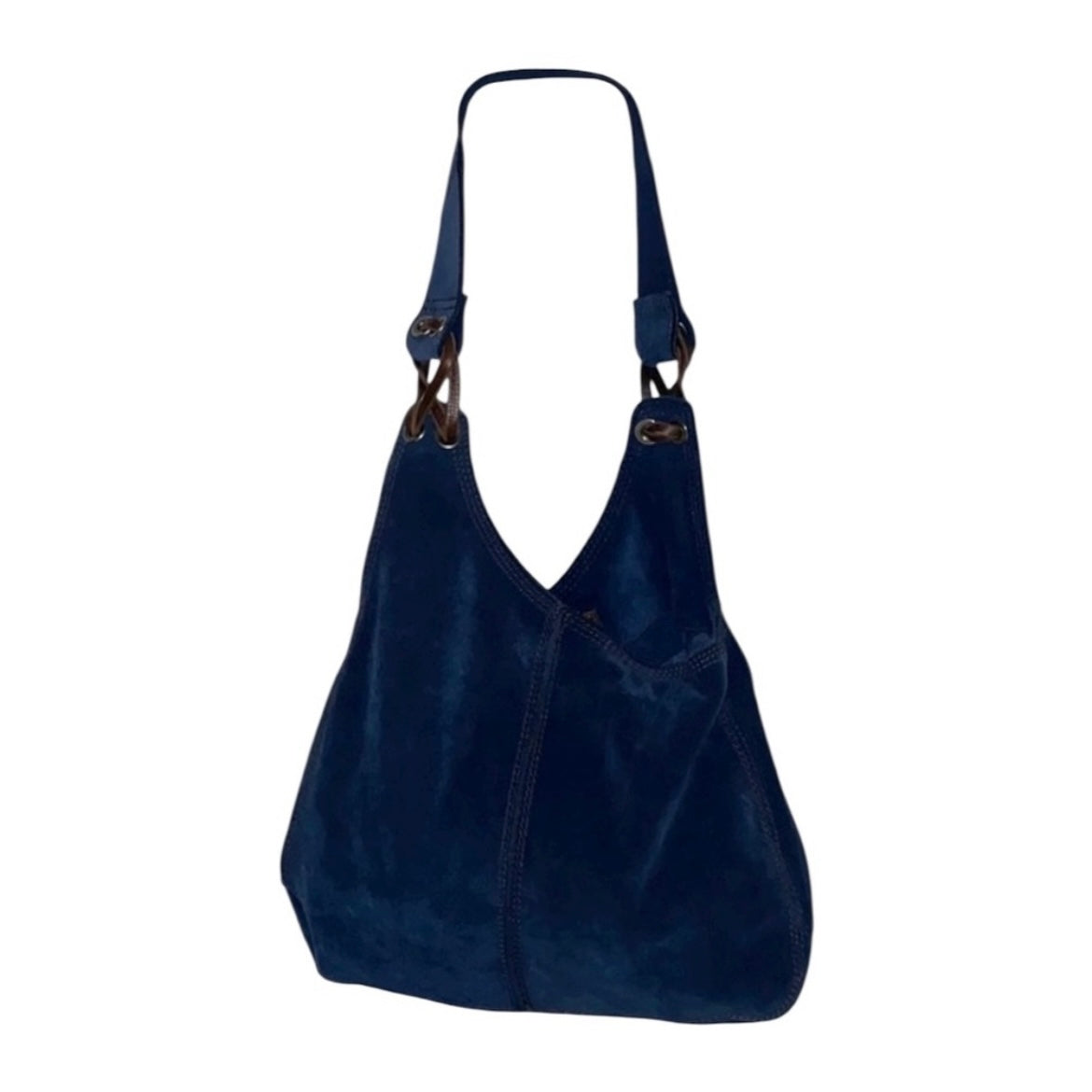 Suede Hobo Bag - As Seen On Elena Gilbert (The Vampire Diaries)