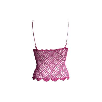 Crochet Fishnet Beaded Camisole - As Seen On Edie Britt (Desperate Housewives)