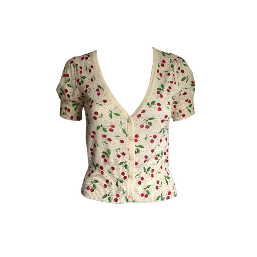 Polka Dot Cherry Cardigan - As Seen On Megan Fox (Jennifer’s Body)