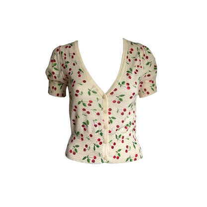 Polka Dot Cherry Cardigan - As Seen On Megan Fox (Jennifer’s Body)