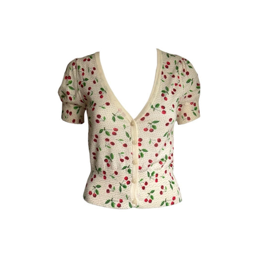 Polka Dot Cherry Cardigan - As Seen On Megan Fox (Jennifer’s Body)