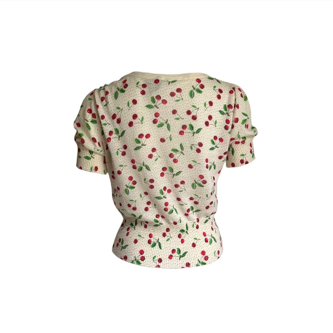 Polka Dot Cherry Cardigan - As Seen On Megan Fox (Jennifer’s Body)
