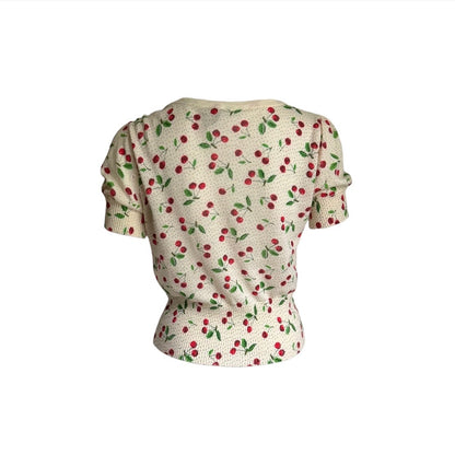 Polka Dot Cherry Cardigan - As Seen On Megan Fox (Jennifer’s Body)