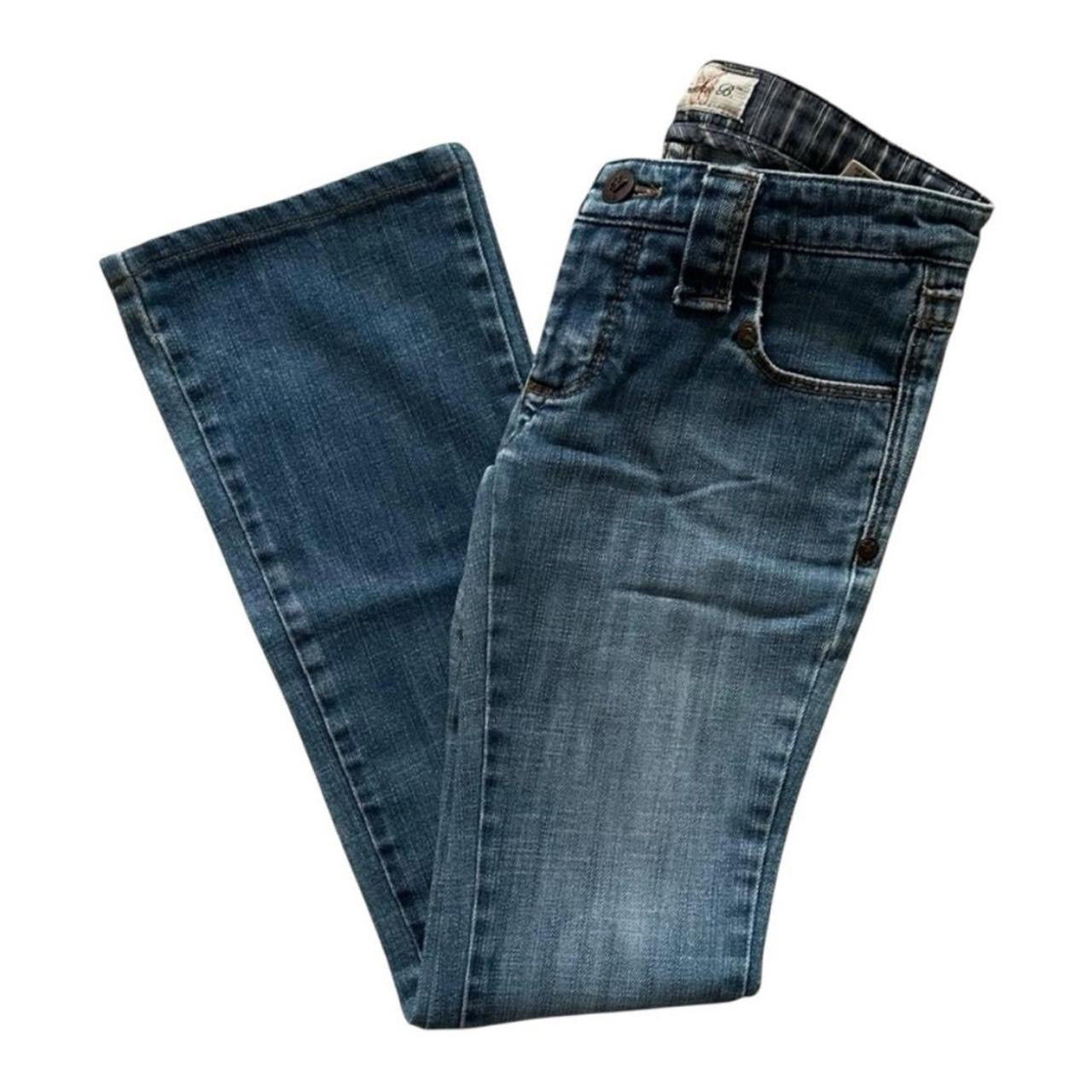 Heart-Studded Pocket Bootcut Jeans - As Seen On Megan Fox