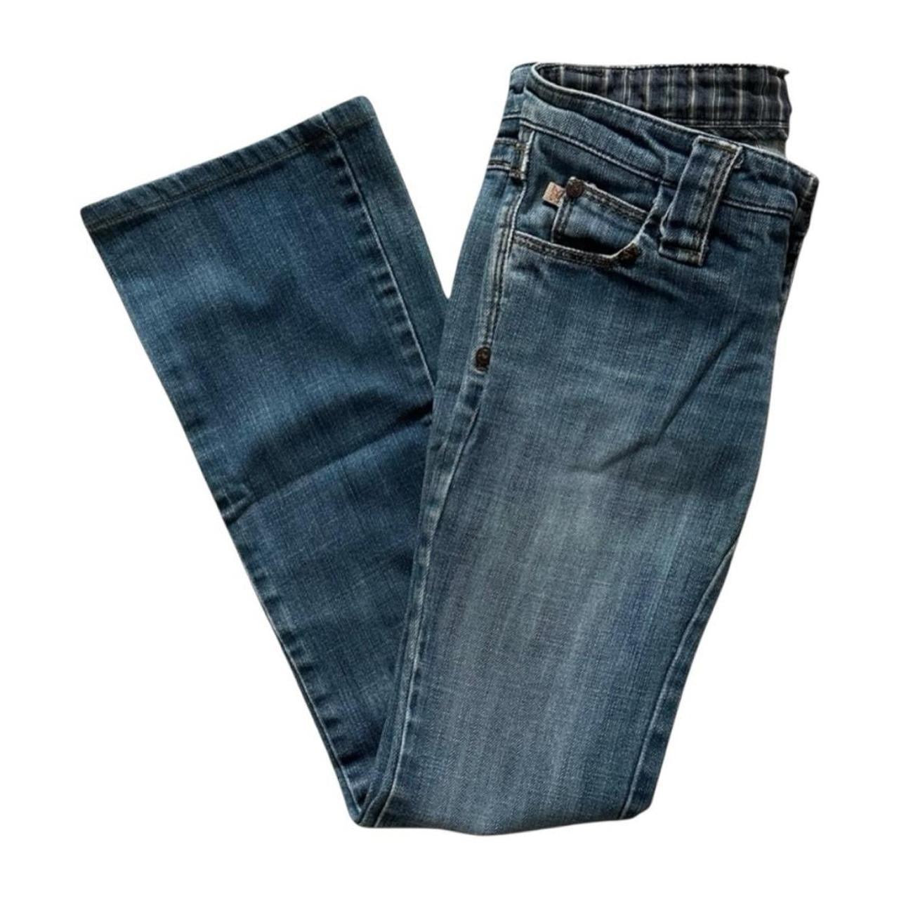 Heart-Studded Pocket Bootcut Jeans - As Seen On Megan Fox