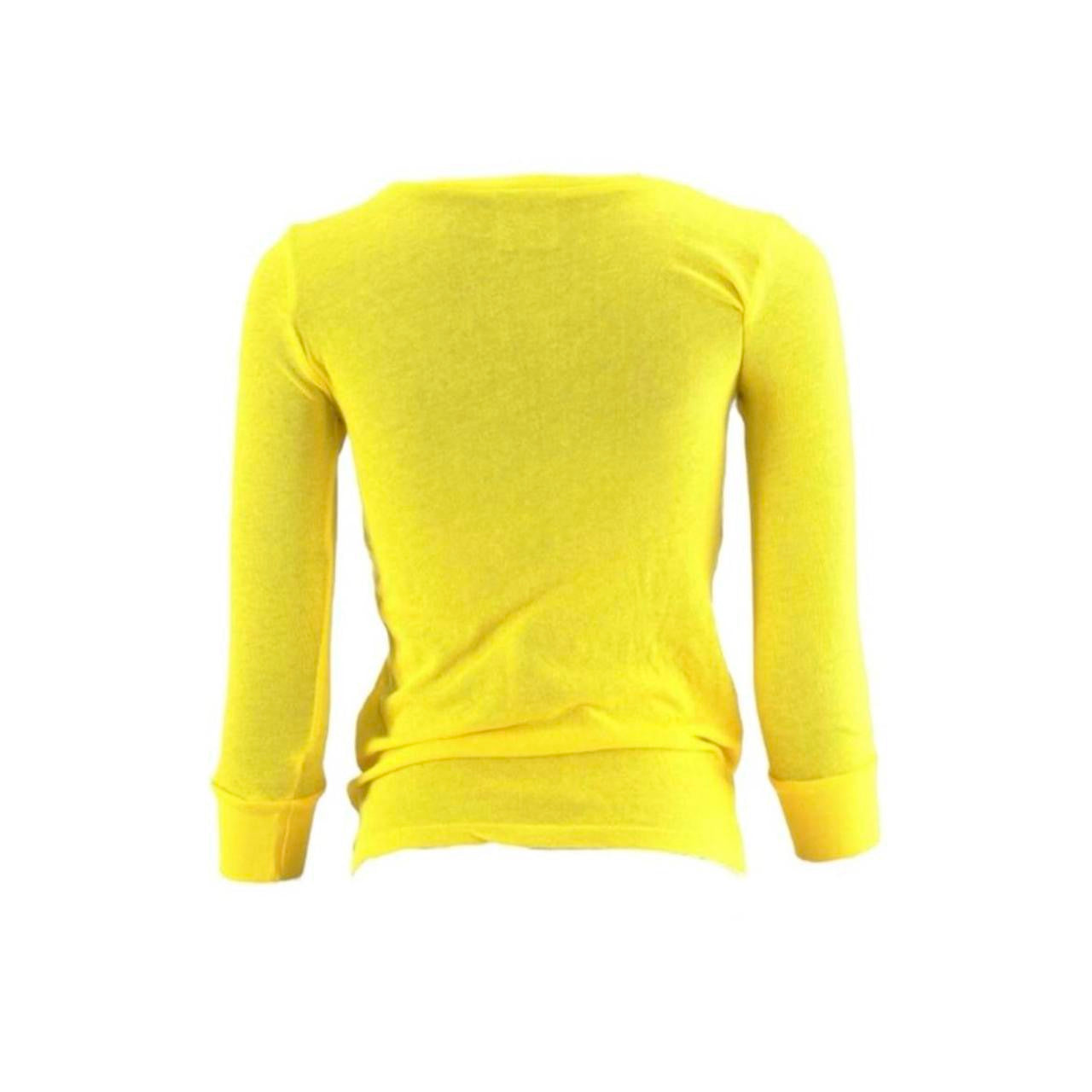 3/4 Sleeve T-Shirt - As Seen On Jessica Alba (Into the Blue)