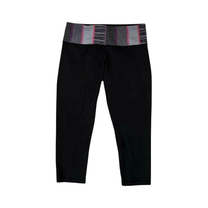 Reversible Patchwork Capri Leggings - As Seen On Jennifer Lawrence (Silver Linings Playbook)