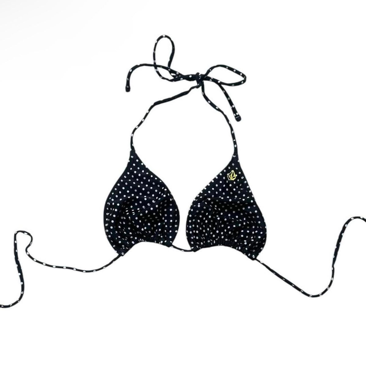 Polka Dot Gold-Striped Mix-Match Bikini - As Seen On Megan Fox