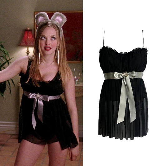 Gemstone Brooch Corset Babydoll Camisole - As Seen On Karen Smith (Mean Girls)