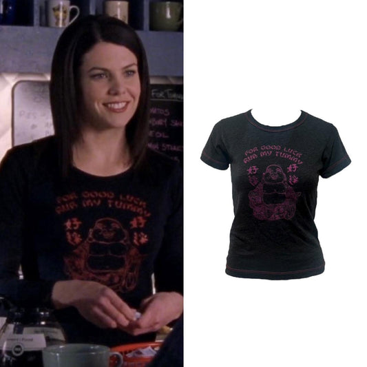 Buddha T-Shirt - As Seen On Lorelai Gilmore (Gilmore Girls)
