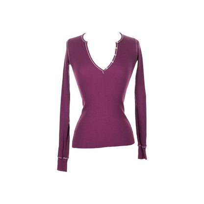 Waffle Knit Henley Top - As Seen On Susan Mayer (Desperate Housewives)