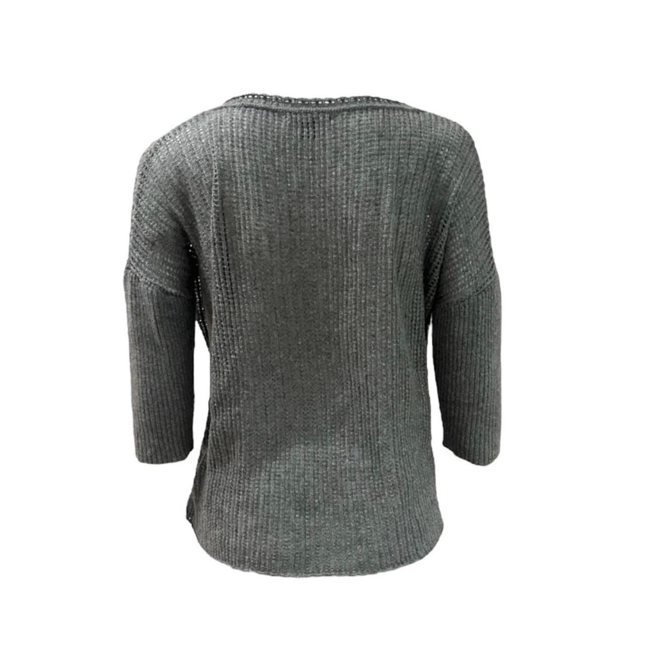 Designer Cashmere Open-Knit T-Shirt Sweater - As Seen On Megan Fox