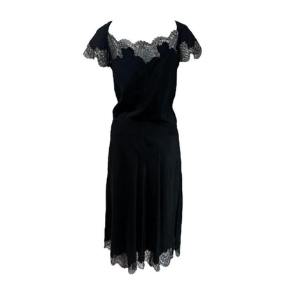 Moschino Silk Lace Slip Dress - As Seen On Angelina Jolie