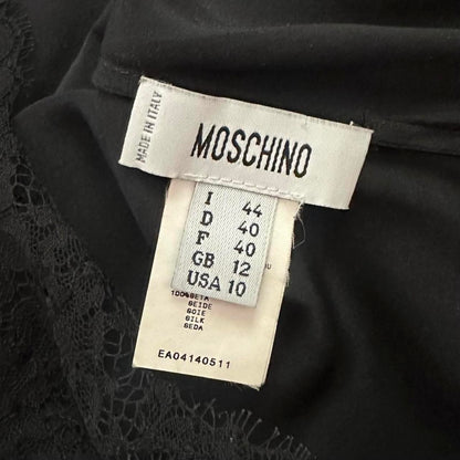Moschino Silk Lace Slip Dress - As Seen On Angelina Jolie