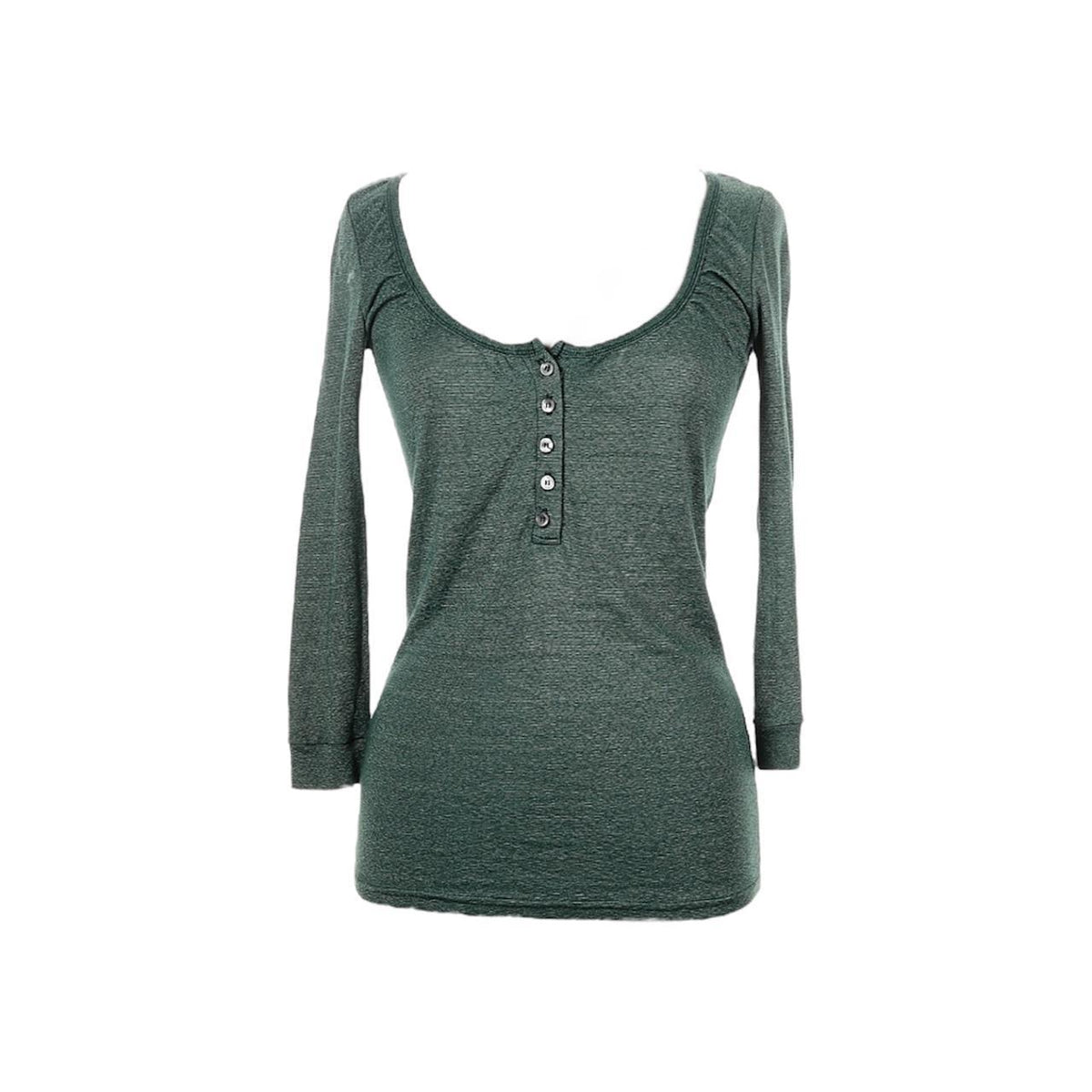 Sparkle 3/4 Sleeve Henley - As Seen On Elena Gilbert (The Vampire Diaries)