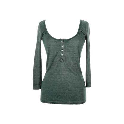 Sparkle 3/4 Sleeve Henley - As Seen On Elena Gilbert (The Vampire Diaries)