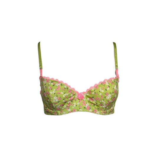 1990s Cherry Blossom Balconette Bra - As Seen On Gabrielle Solis (Desperate Housewives)