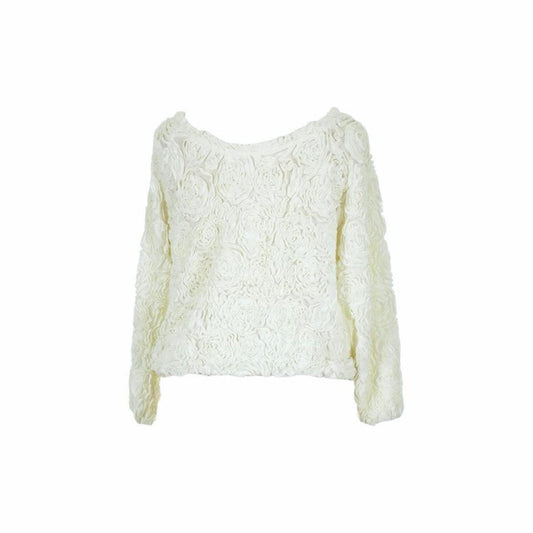 3D Rose Mesh Jumper - As Seen On Lana Del Rey