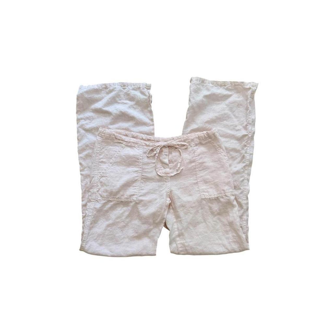 Low-Rise Linen Pants - As Seen On Britney Spears