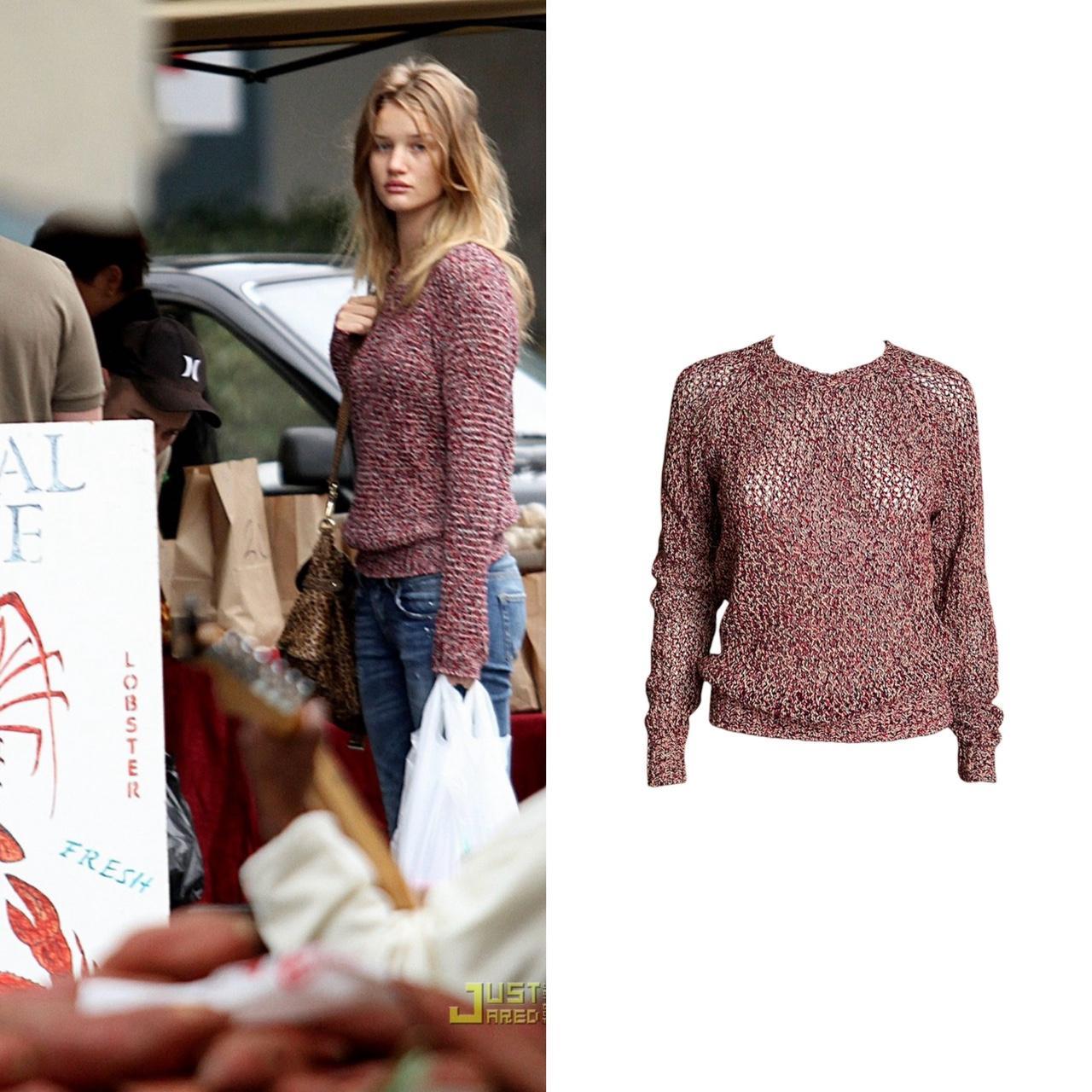 Isabel Marant Open-Knit Fisherman Jumper - As Seen On Rosie Huntington-Whiteley