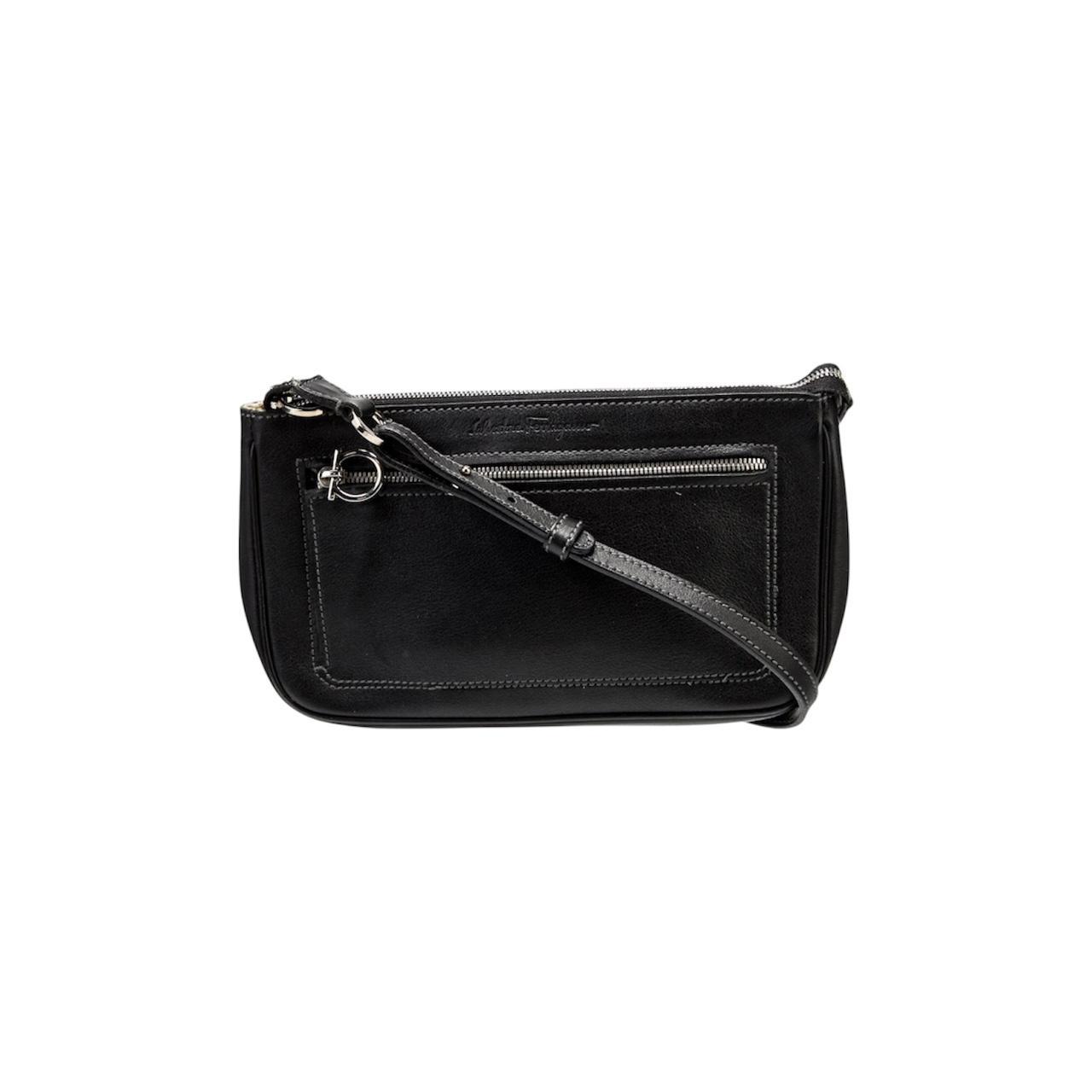 Salvatore Ferragamo Calf Leather Mini Shoulder Bag - As Seen On Angelina Jolie