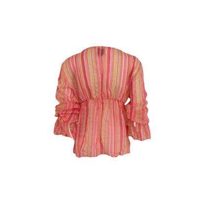Miss Sixty Striped Peasant Blouse - As Seen On Karen Smith (Mean Girls)