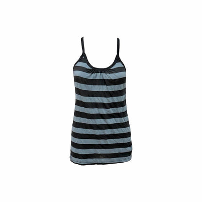 Striped Ruched Tank Top - As Seen On Megan Fox